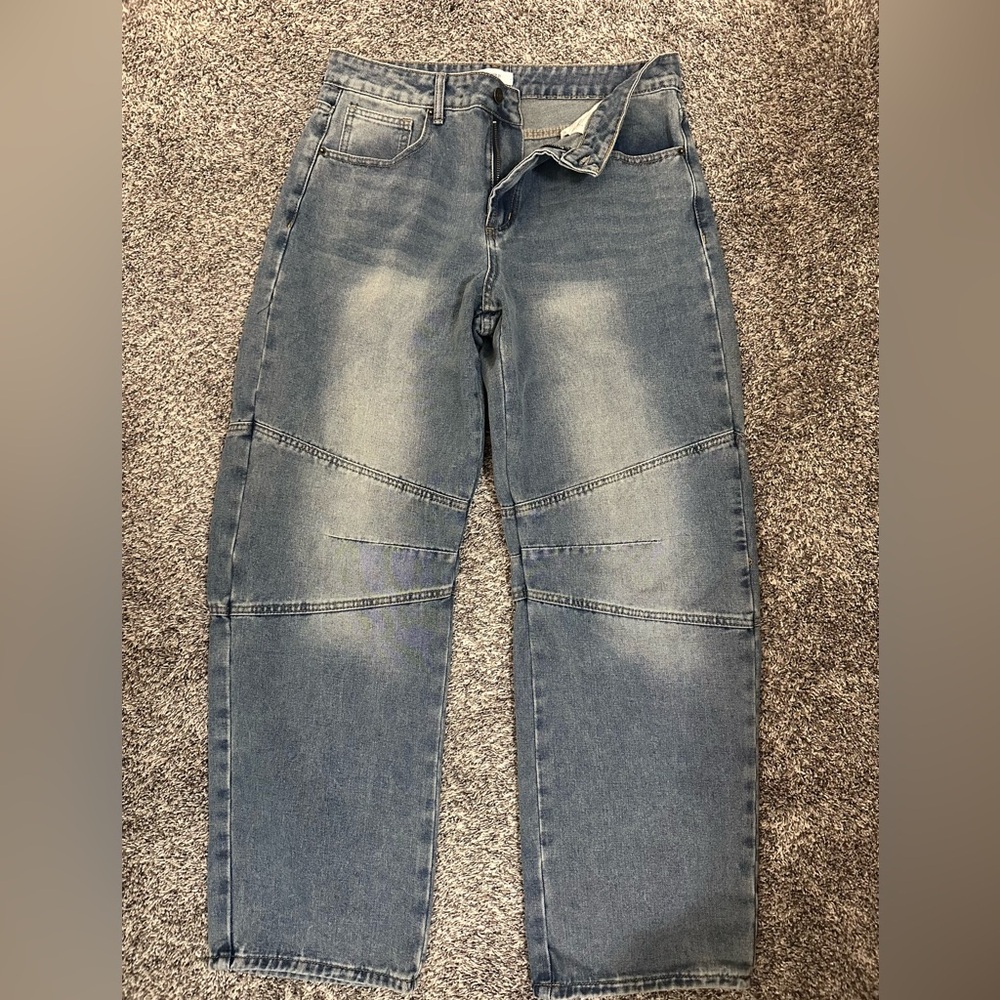 Forever 21 barrel jeans